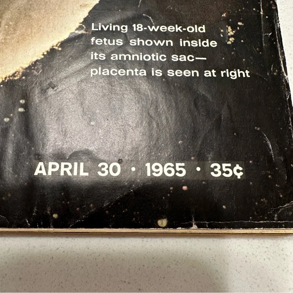 Vintage LIFE Magazine Set‎ of 2 - Drama of Life before birth 1965, science 1959